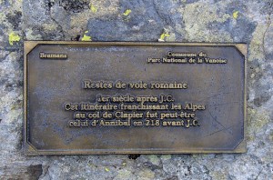 Placca Strada Romana