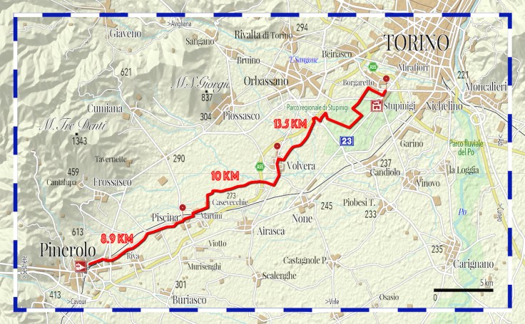 Cicl.Stupinigi-Pinerolo.map